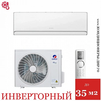 Кондиционер Gree GWH12AVCXD-K6DNA1A Airy Inverter белый в Харцызске
