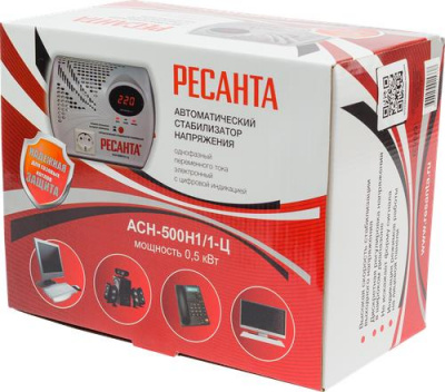 Стабилизатор напряжения Ресанта АСН-500Н1/1-Ц в Харцызске