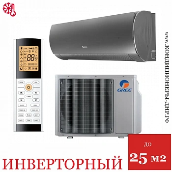 Кондиционер Gree GWH09ACC-K6DNA1F(LCLH) Lyra Inverter Black в Харцызске