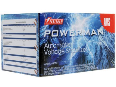 Стабилизатор напряжения Powerman AVS 1000D Black в Харцызске