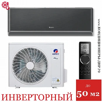 Кондиционер Gree GWH18AVDXE-K6DNA1A Airy Inverter черный в Харцызске