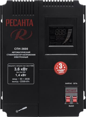 Стабилизатор напряжения Ресанта СПН-3600 в Харцызске